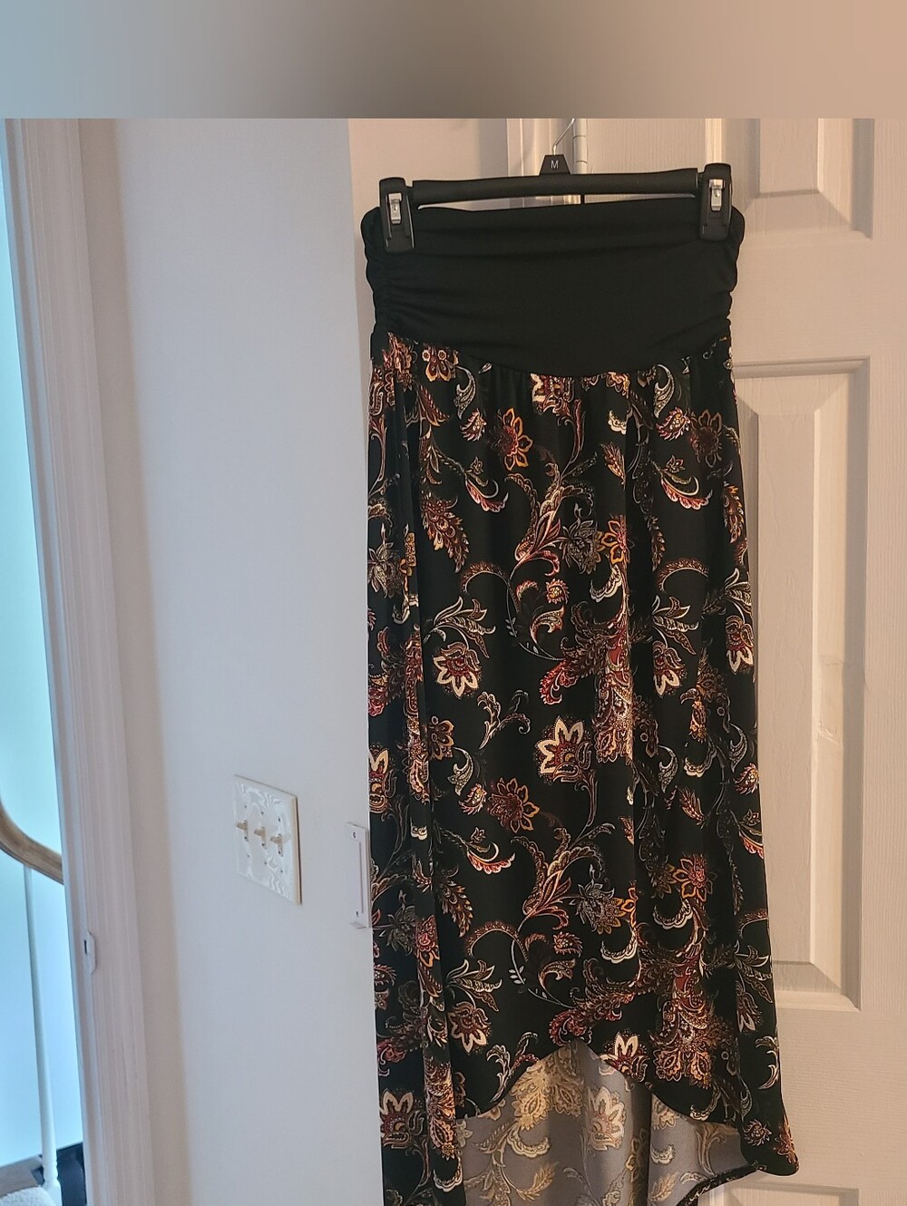High To Low Maxi Skirt
